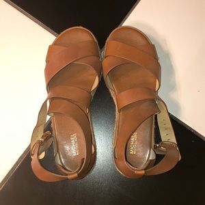 Michael Kors Brown Sandals